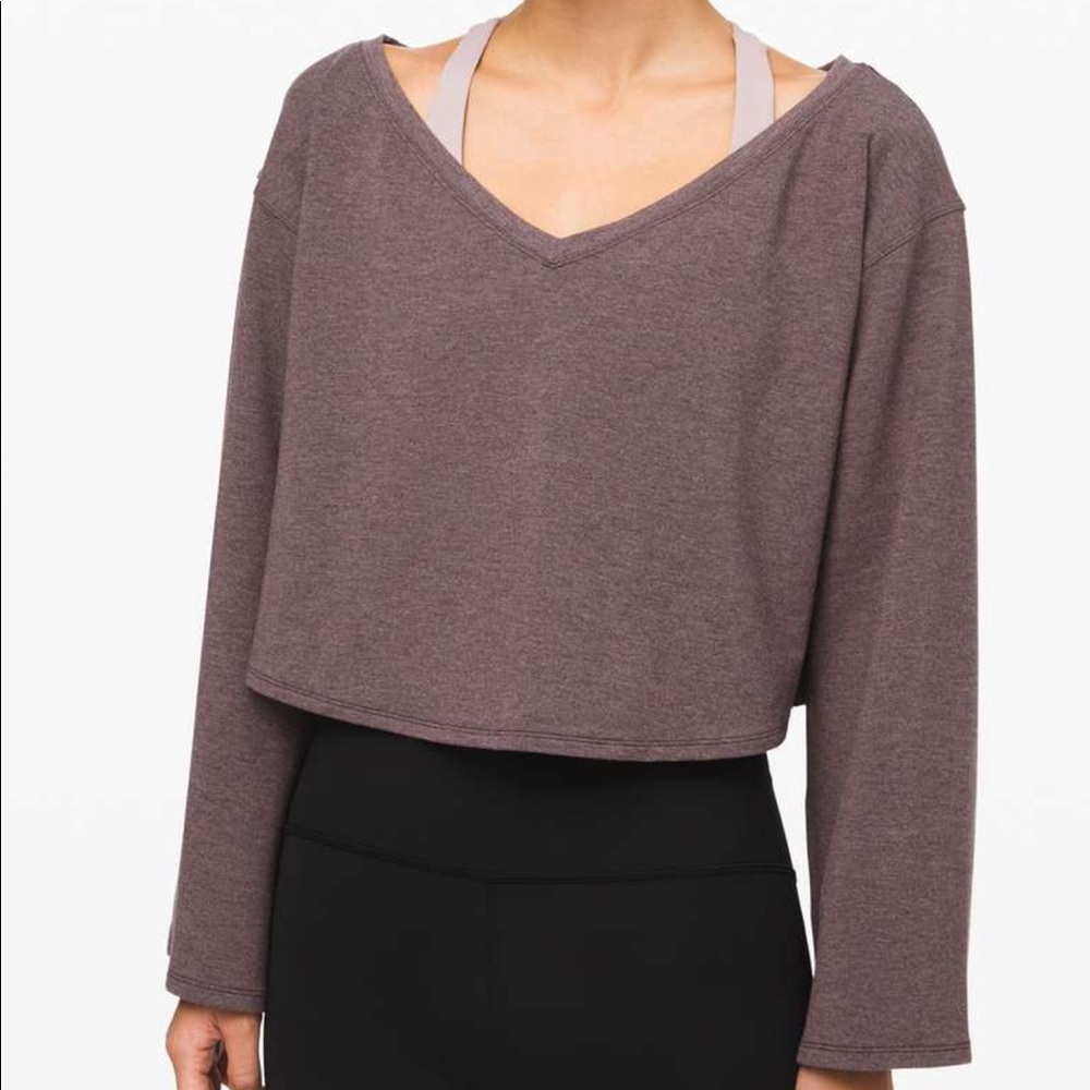 Lululemon Show your Depth. Heathered Antique Bark